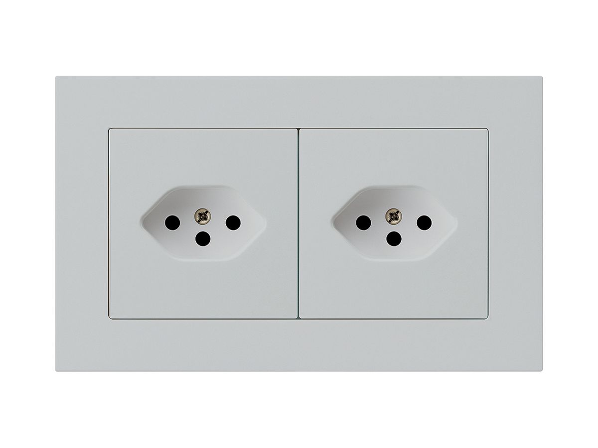 UP-Kombination kallysto.pro Gr.I-I horizontal 2×Typ 13 lichtgrau