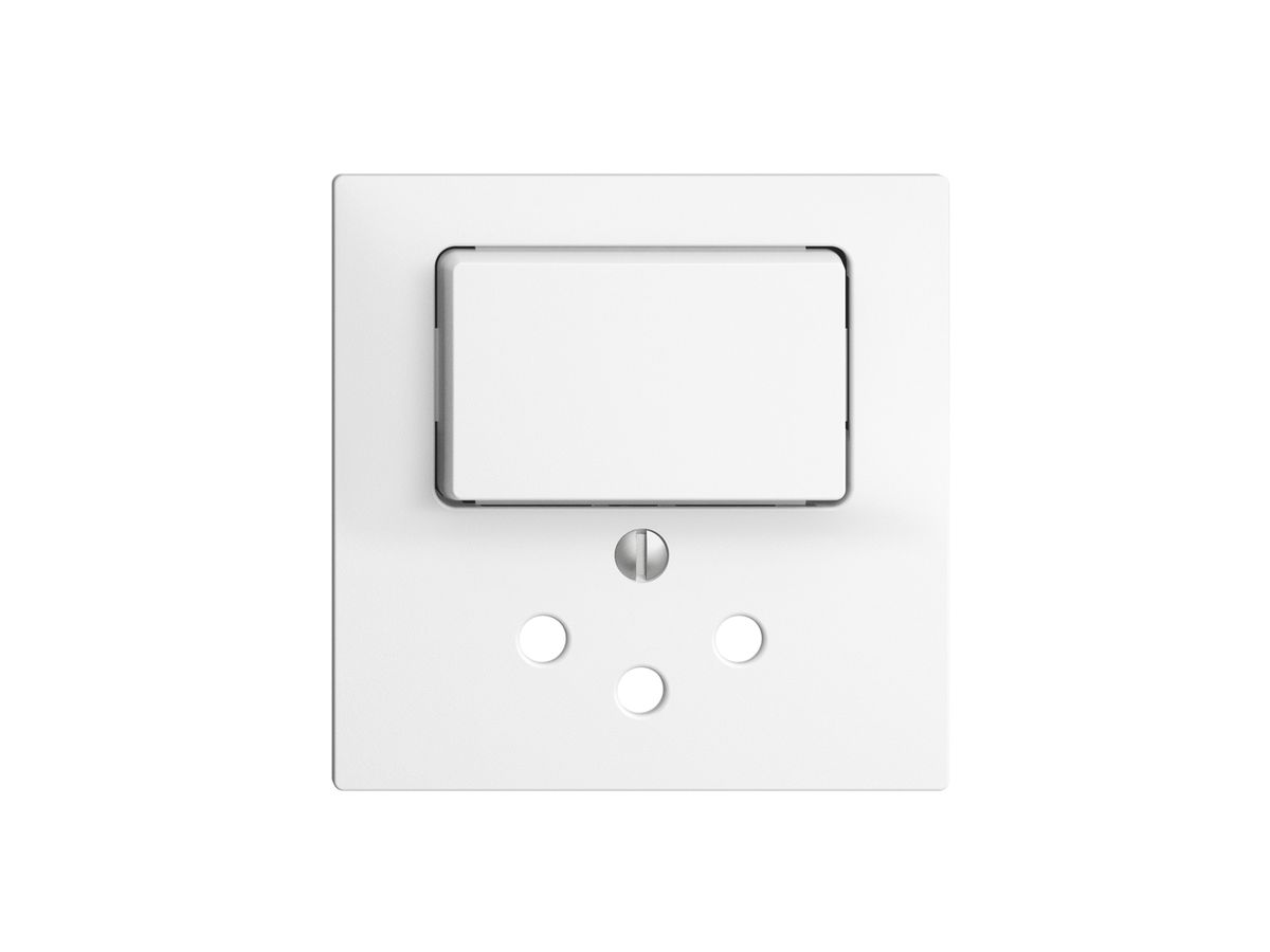 Frontset EDIZIOdue weiss 60×60mm T12