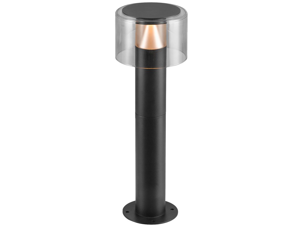 LED-Pollerleuchte SLV TAHA 10W 450lm 2200…2700K IP65 Ø150×482mm schwarz