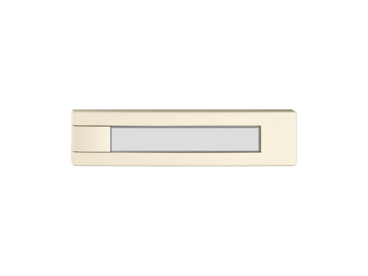Taste 1/4 EDIZIO.liv SNAPFIX® f.KNX-&UNI o.LED m.Papier 1-Tastenbed.cr