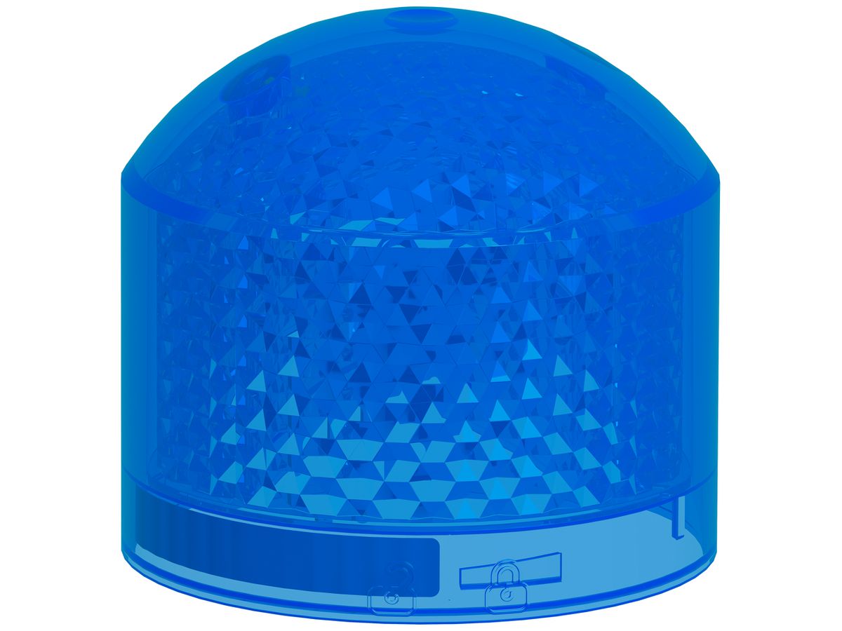 LED-Leuchtelement Harmony 24VAC/DC blau Blitzlicht obere Einheit