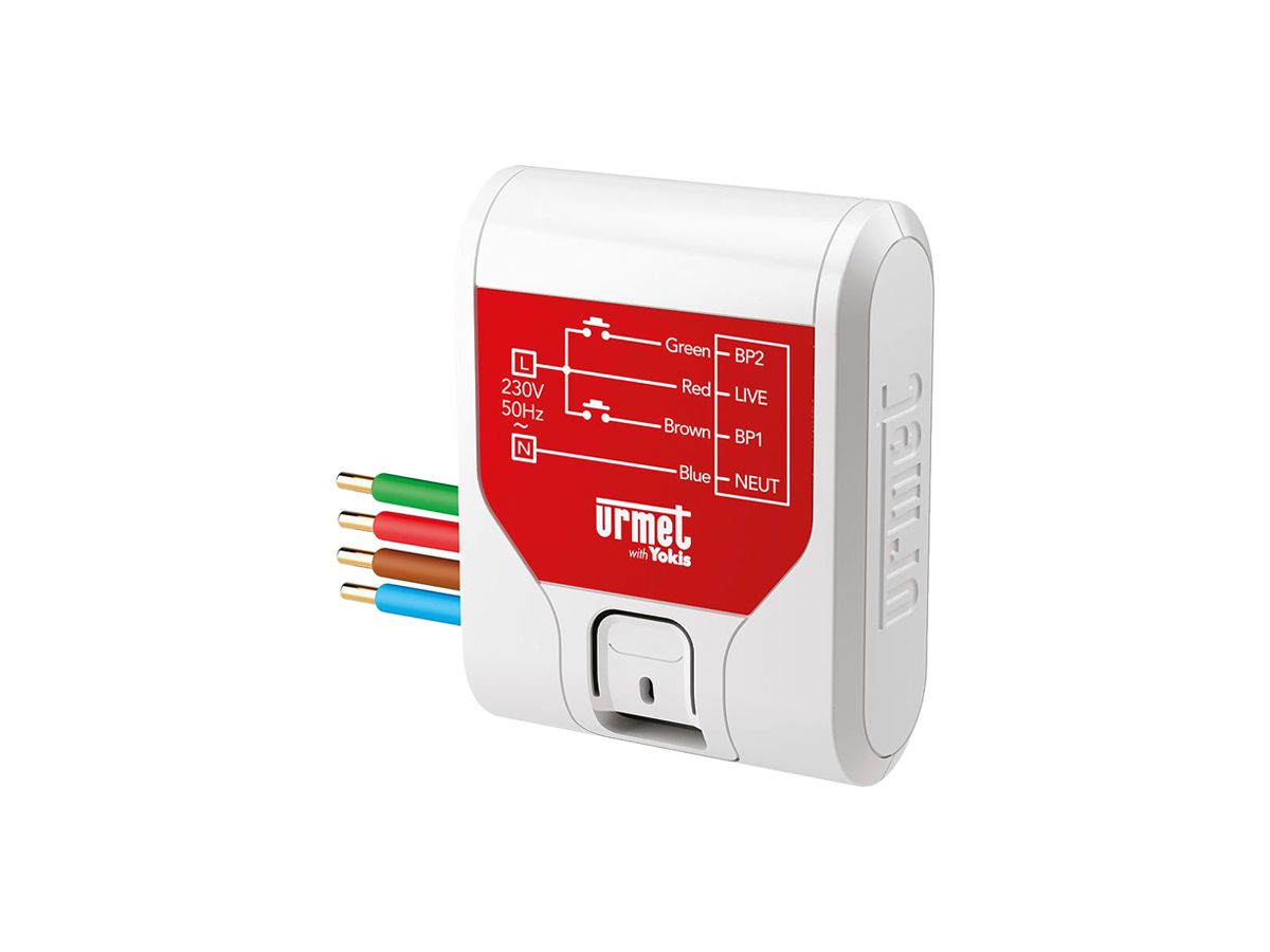 EB-RF-Binäreingang Urmet E2BPA-UP 2×Eing Zigbee 230V DC