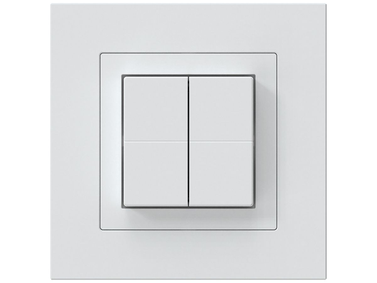 Funktaster Friends of Hue KPR, 4×, 94×94mm, klebend, weiss
