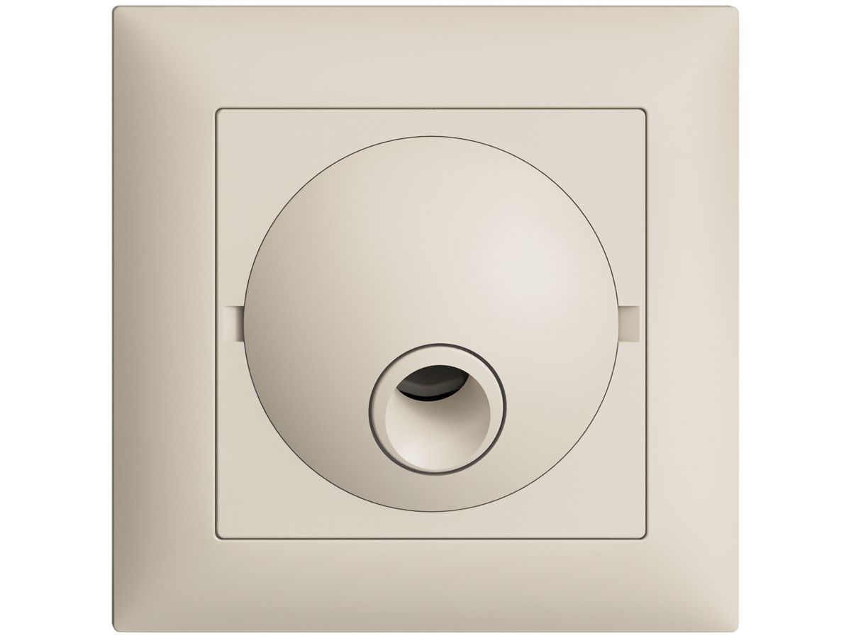 UP-Frontset EDIZIOdue crema 88×88mm für Anschlussdose 1300