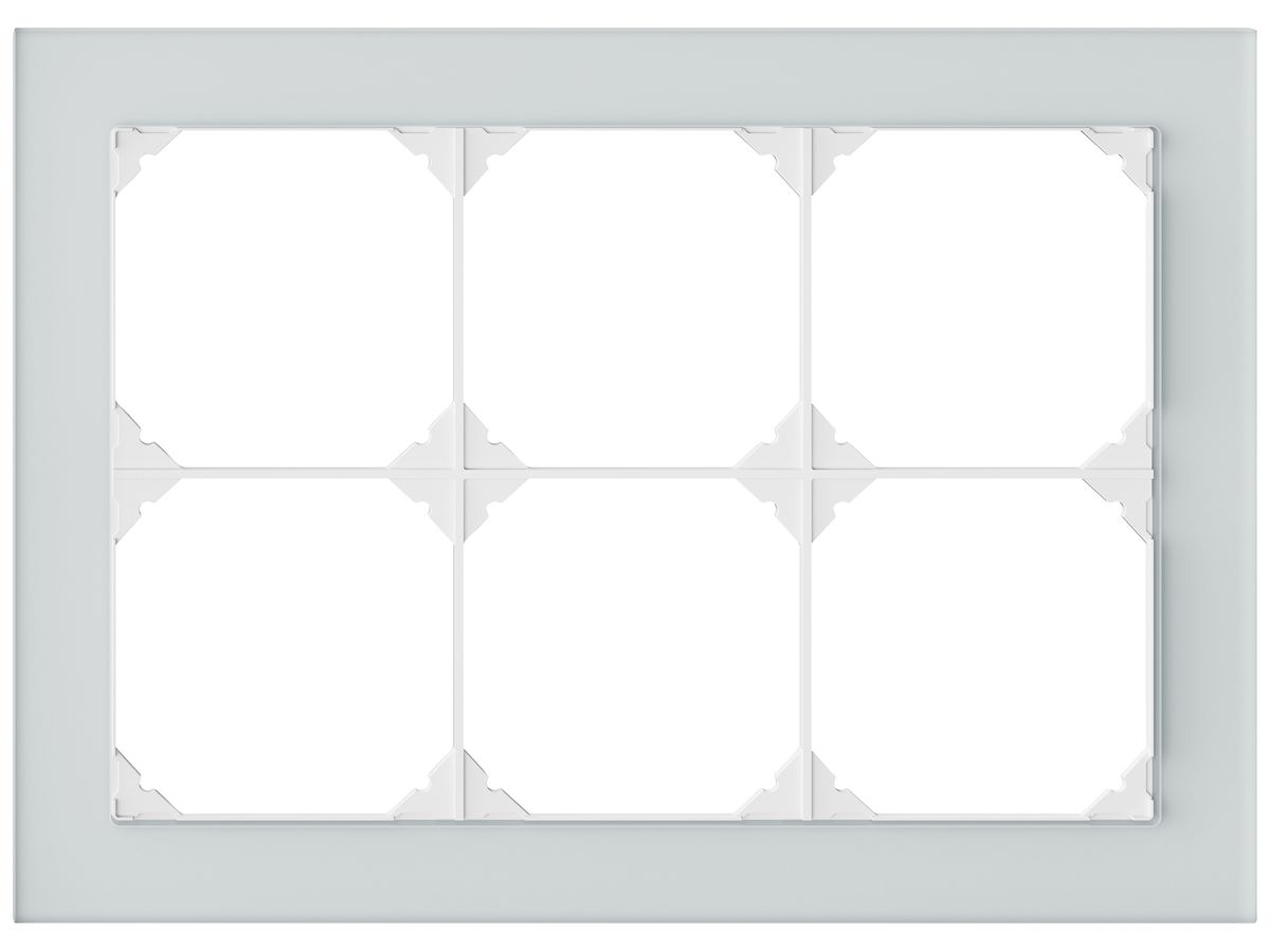 UP-Kopfzeile EDIZIO.liv prestige SNAPFIX® 2×3 154×214mm spiegel satin