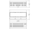 REG-Steuergerät Tridonic sceneCOM evo DALI-2 91×62×160mm