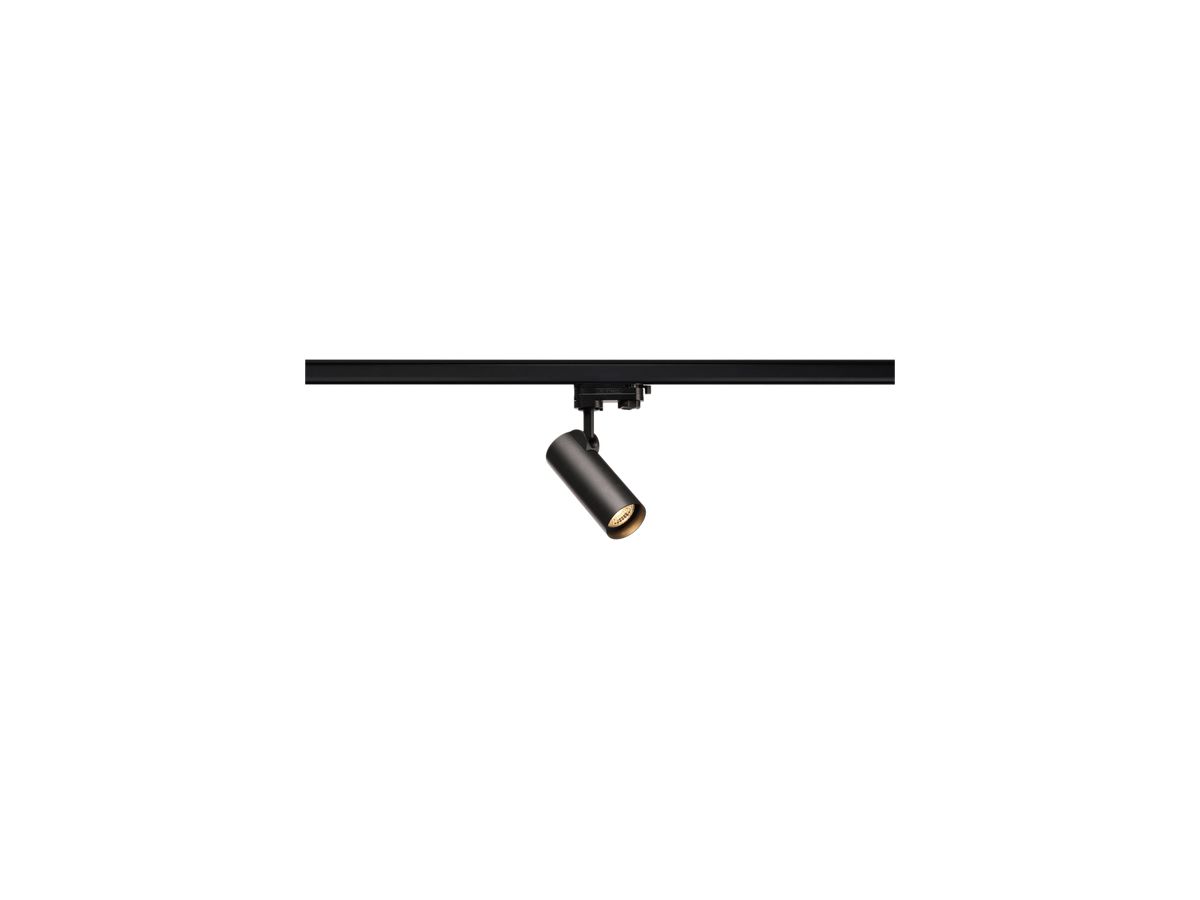LED-Strahler SLV HELIA 50, 11W 3000K mit 3-Phasen-Adapter IP20 schwarz