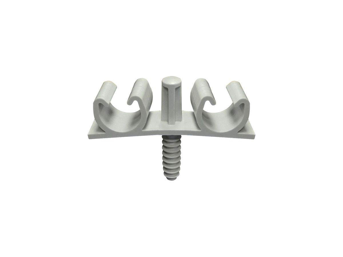 Befestigungsschelle FIX-RING MULTI Kunststoff 2×Ø16mm gu 50 Stück