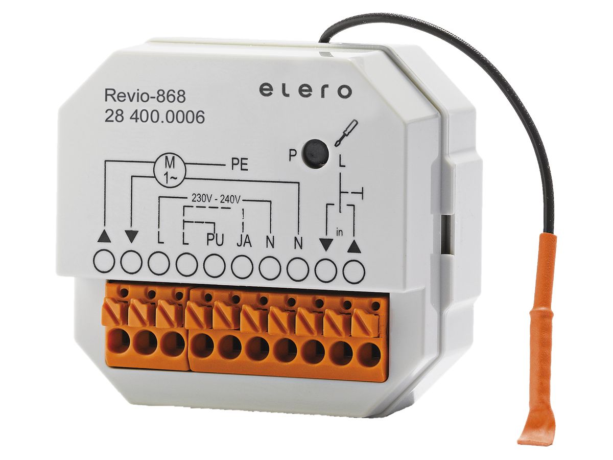 UP-RF-Empfänger elero ProLine Revio-868, für Jalousien