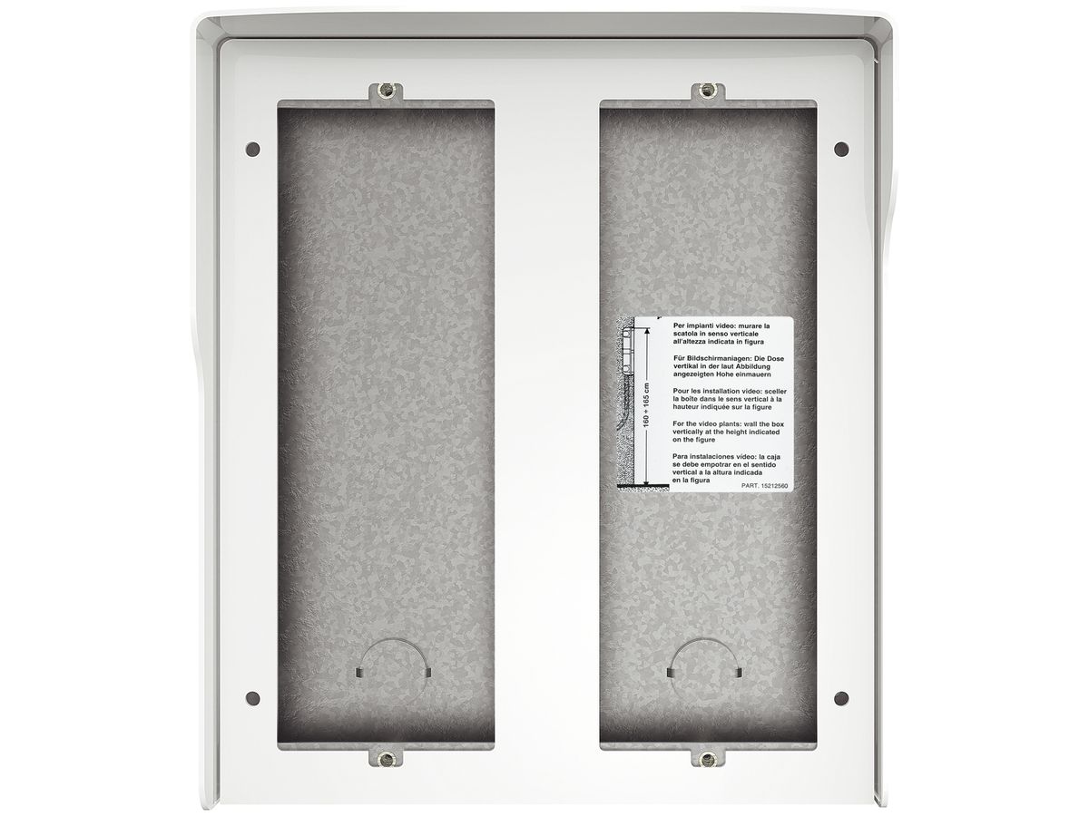 AP-Gehäuse Sfera 6 Module weiss