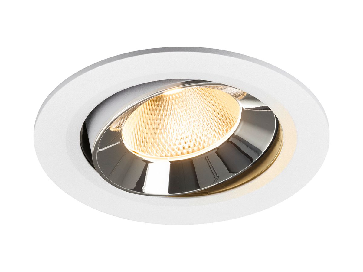LED-Downlight SLV NUMINOS MOVE L 17W 2500lm 3000K NB DALI Ø145 ws/cr