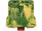 Durchgangsklemme WAGO 2L 50mm² grün/gelb