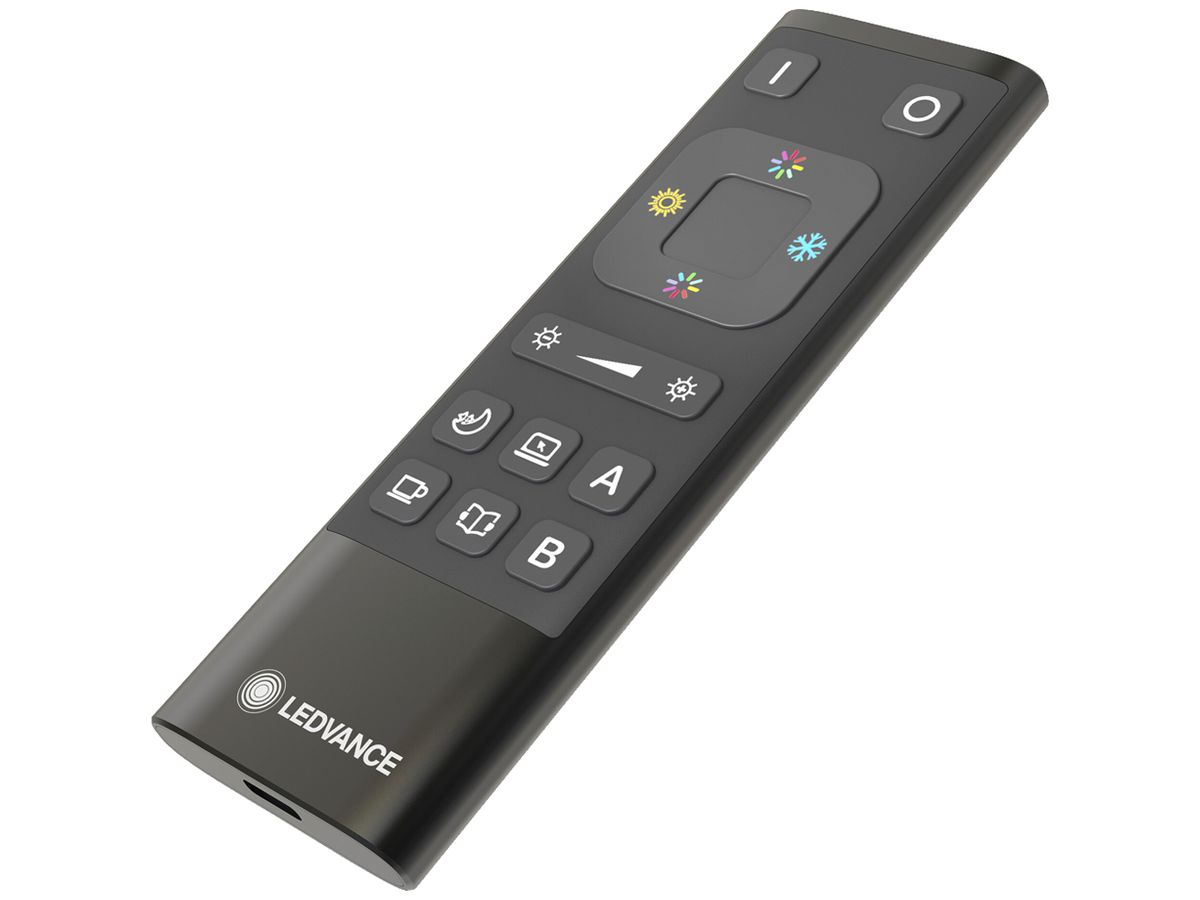 Fernbedienung LEDVANCE SMART+WIFI Funk IP20 3.7V 120×39×12.4mm schwarz