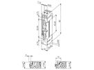 Vorlasttüröffner BSW B5010--L, 24VDC, stromlos geschlossen, Radiusfalle