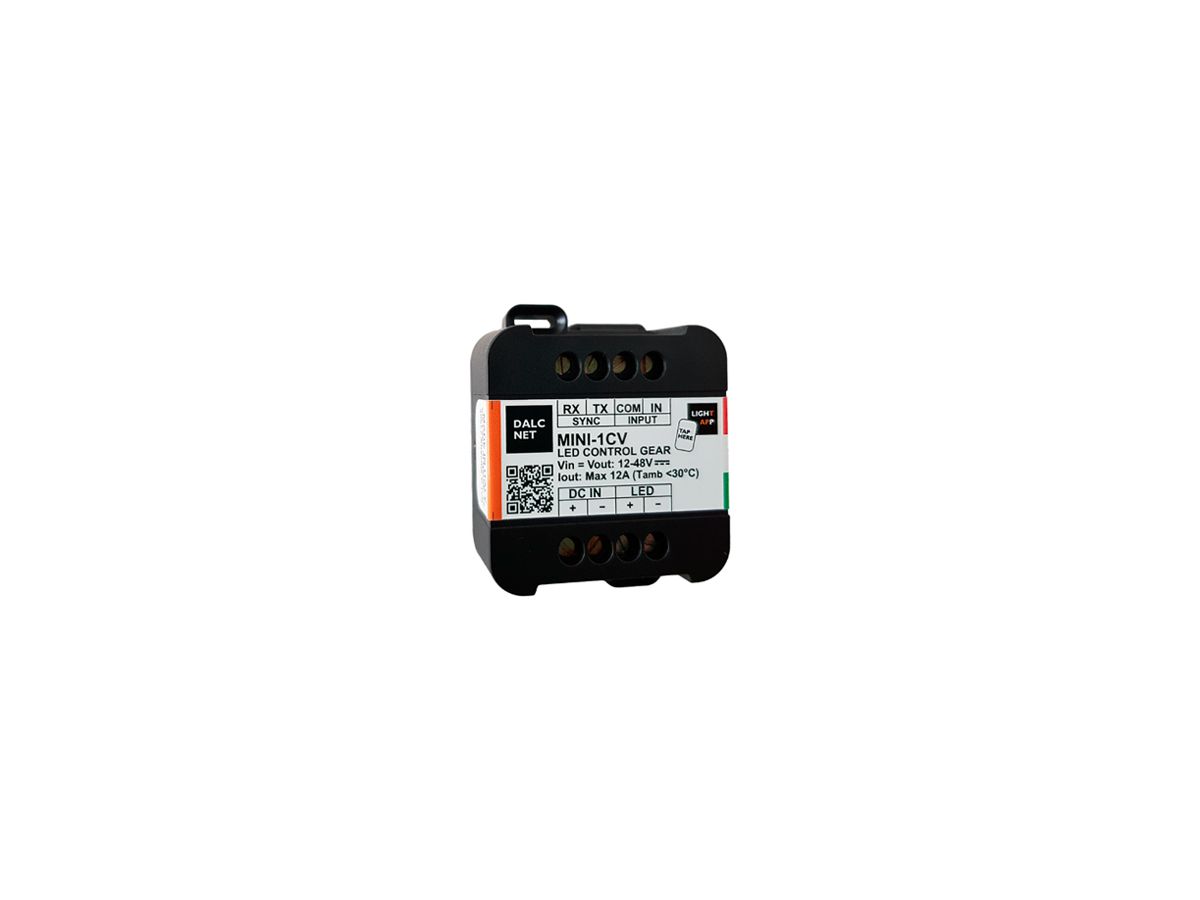 LED-Betriebsgerät DALCNET MINI-1CV 12…48V 0-10V 1-10V DALI DIM 44×57×19mm