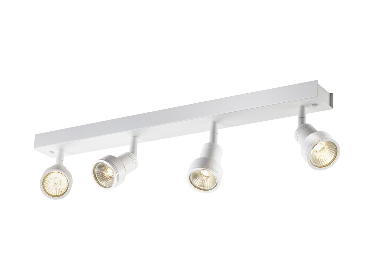 Decken-/Wandleuchte SLV PURI QUAD CW GU10 4×50W 560×56×86mm weiss