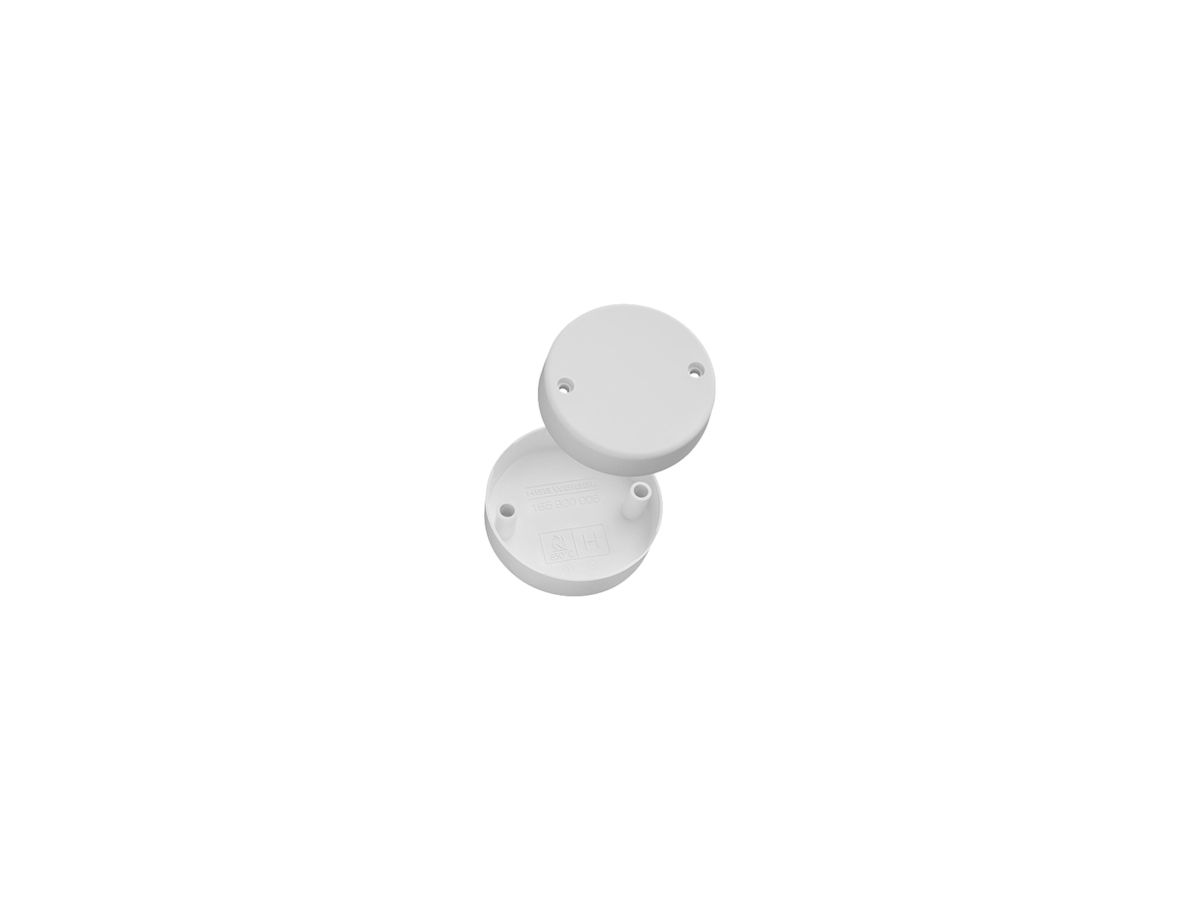 Deckenrosette HSB Weibel Basic Ø82×21mm Kunststoff weiss