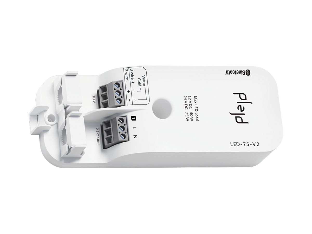 LED-Betriebsgerät Plejd LED-75-V2 75W 12/24VDC 0…3125mA dimmbar RF
