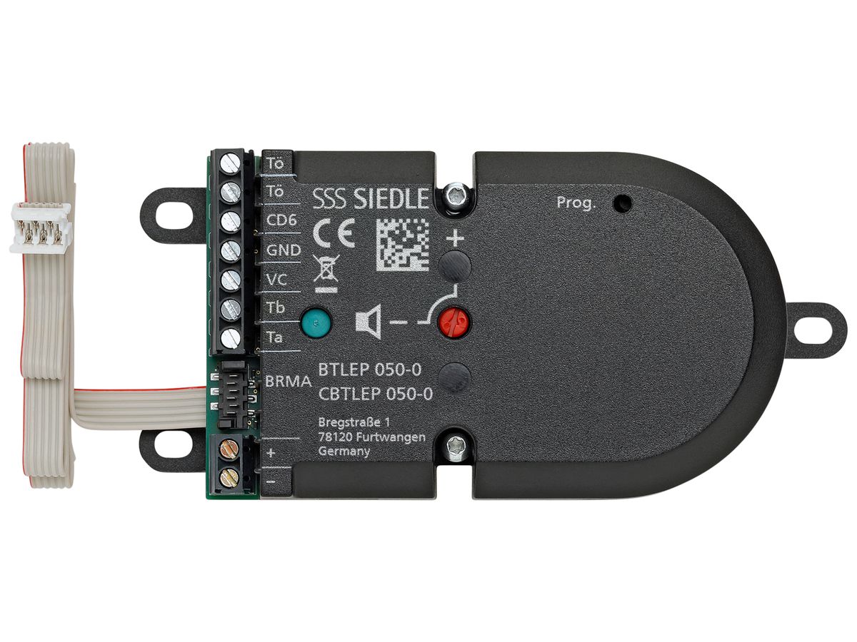 EB-Ausseneinheit Audio Siedle Plus Bus-System 24VDC 60×124×31mm IP54