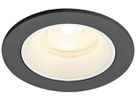 EB-LED-Deckenleuchte SLV NUMINOS XS 6.9W 1000lm 4000K MB DALI DIM Ø65×45mm sz/ws