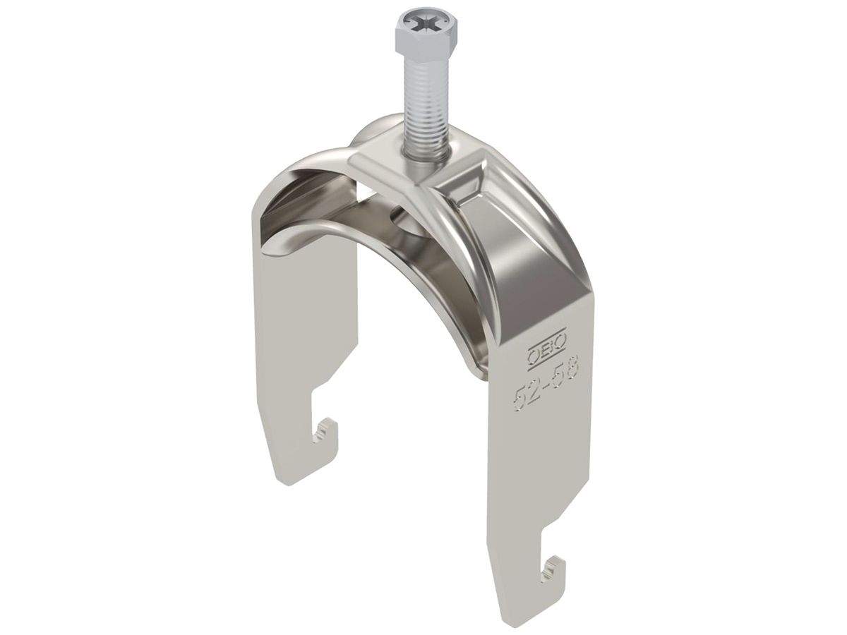 Schnellverleger BET 2056 U-Fuss Metall 52…58mm 1×Kabel A4 1.4571
