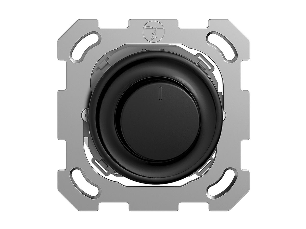 UP-Drehdimmer STANDARDdue 1…10VDC für Leuchtstofflampen mit EVG schwarz