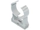 Rohrschelle BET proQuick PQ-32 LGR Ø31.5…35.5mm 1 Schraubloch PA -15…60°C lgu