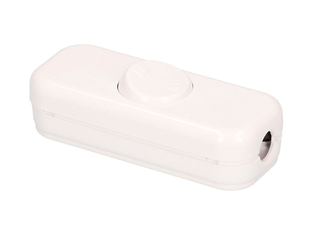 Schnurschalter MH BUILD 250V 2300W universal weiss