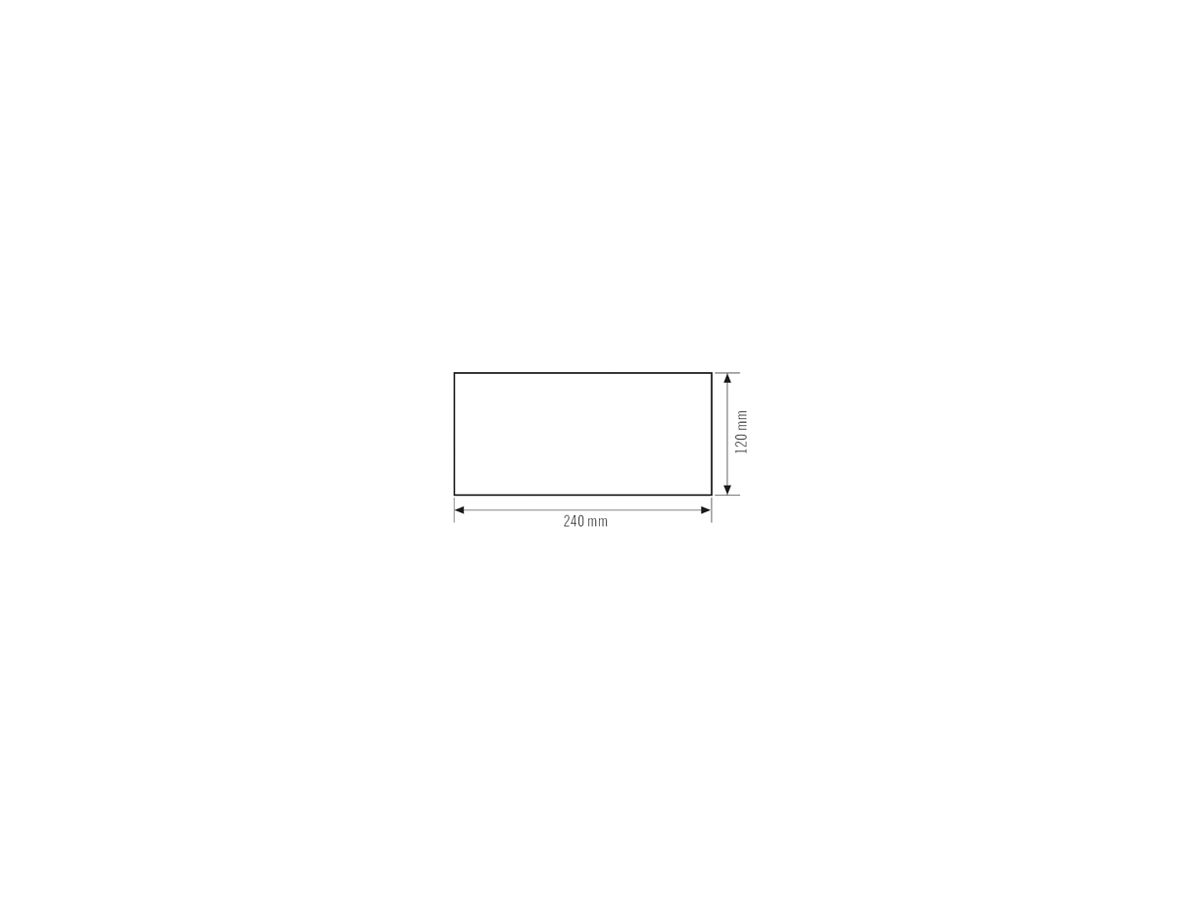 Piktogramm-Satz ESYLUX SLE 23m Pfeil R/L/2×U/O 250×120mm
