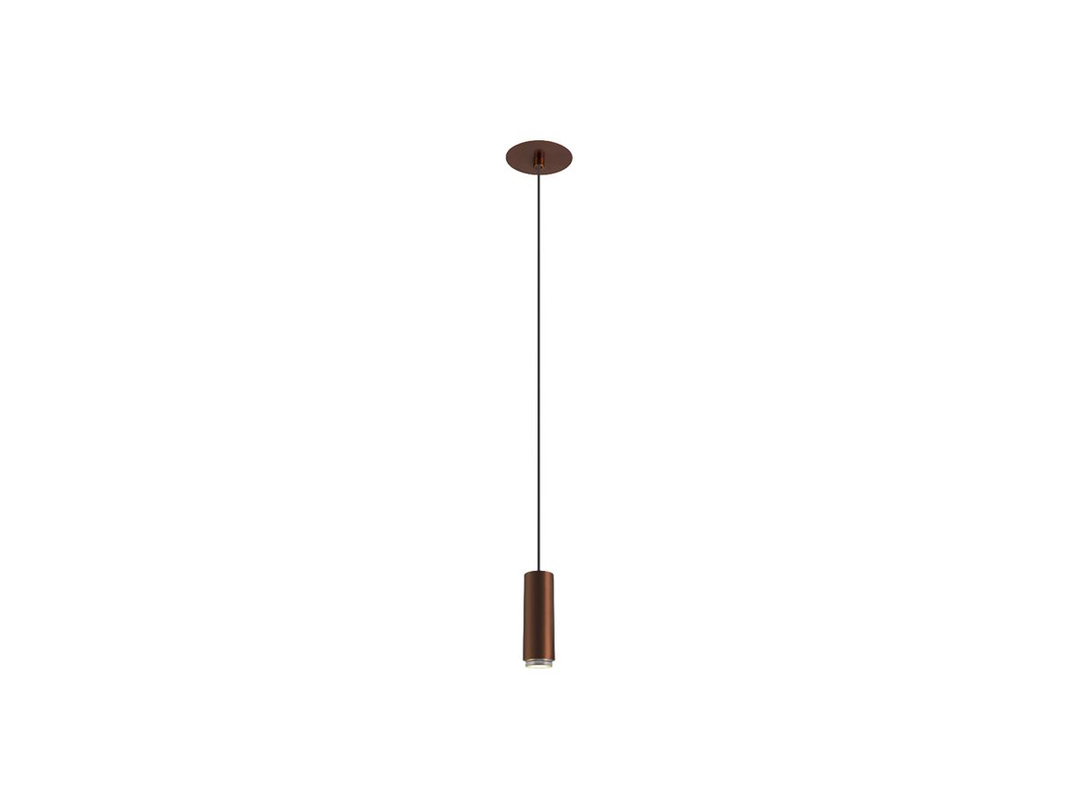 EB-LED-Pendelleuchte SLV LALU 9.5W 680lm 3000K DIM Ø34.5mm Bronze
