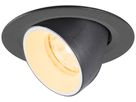 EB-LED-Spot SLV NUMINOS GIMBLE XS 6.9W 950lm 3000K NB DALI DIM Ø80×57mm sz/ws