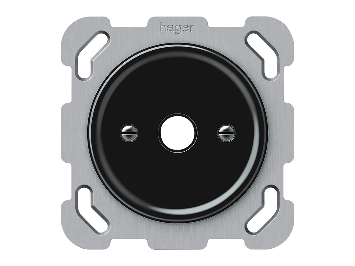 UP-Abzweigdose origin Bohrung Ø 11mm 77×77mm schwarz