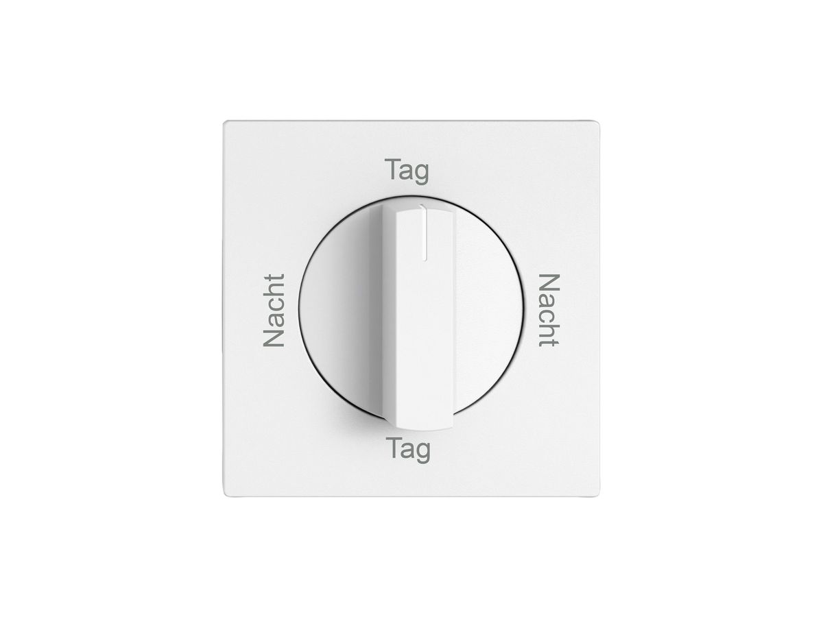 Montageset EDIZIO.liv SNAPFIX® f.Drehschalter m.Griff Nacht-Tag-Nacht-Tag ws