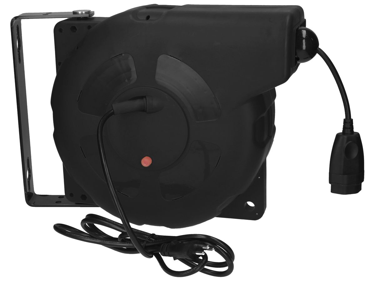 Kabelrolle MAX HAURI 1×T13 20m IP20 schwarz
