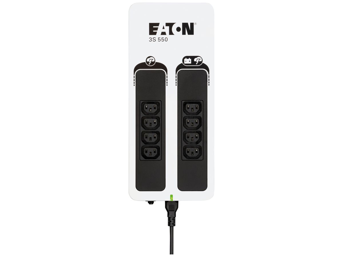 USV-Anlage Eaton 3S 550 IEC 1L/1L 550VA Offline