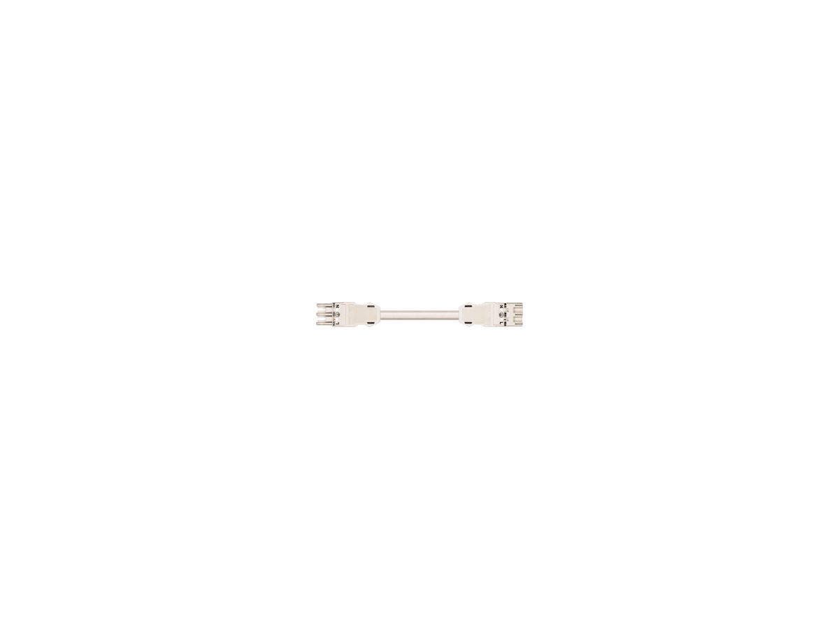 Verbindungsleitung WINSTA MIDI 3×1.5mm² 16A 250V 3m Kod.A weiss