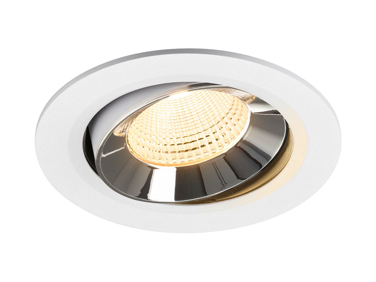 LED-Downlight SLV NUMINOS MOVE L 17W 2500lm 3000K WB DALI Ø145 ws/cr