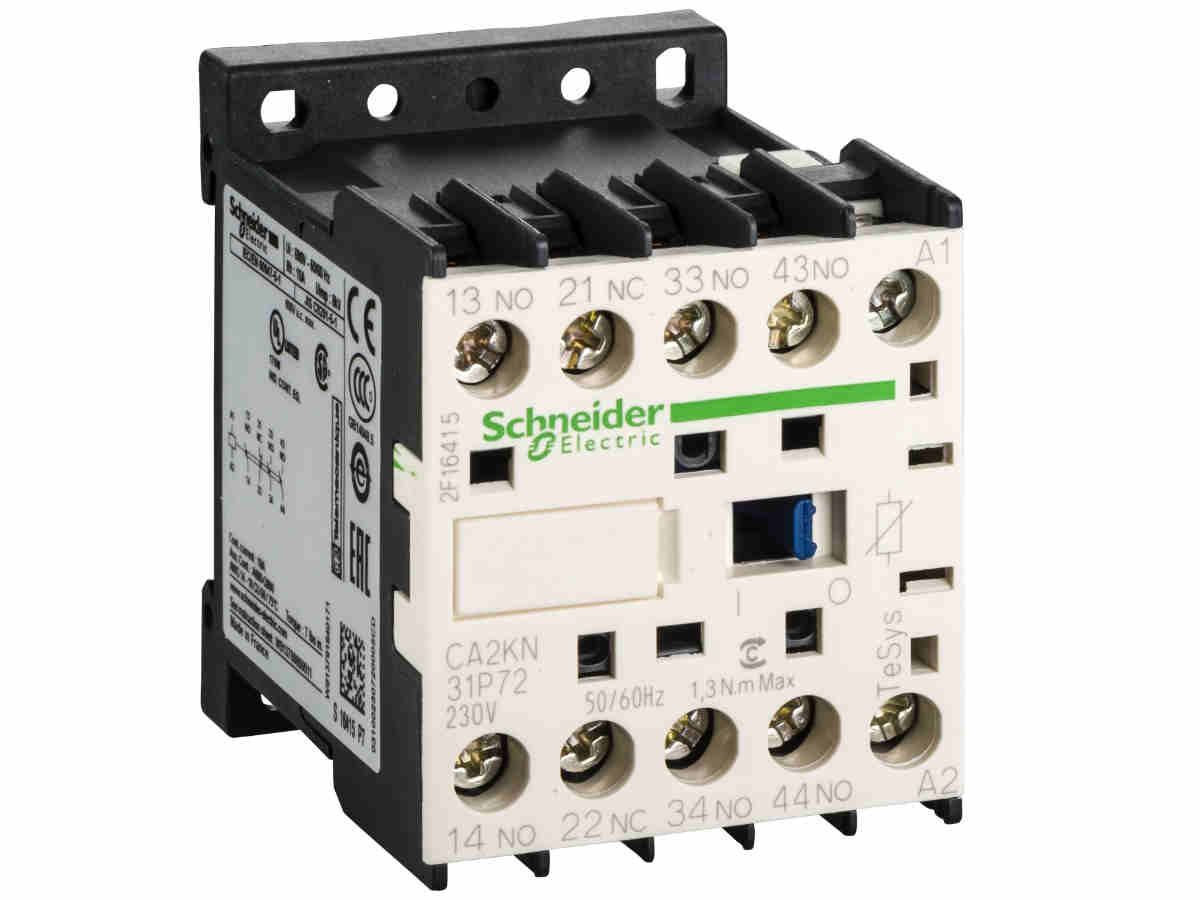 Hilfsschütz SE CA2 230VAC 3S + 1Ö - mit Schutzbeschaltung