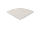 Deckel BET RBD 90° 400mm Edelstahl A4 blank