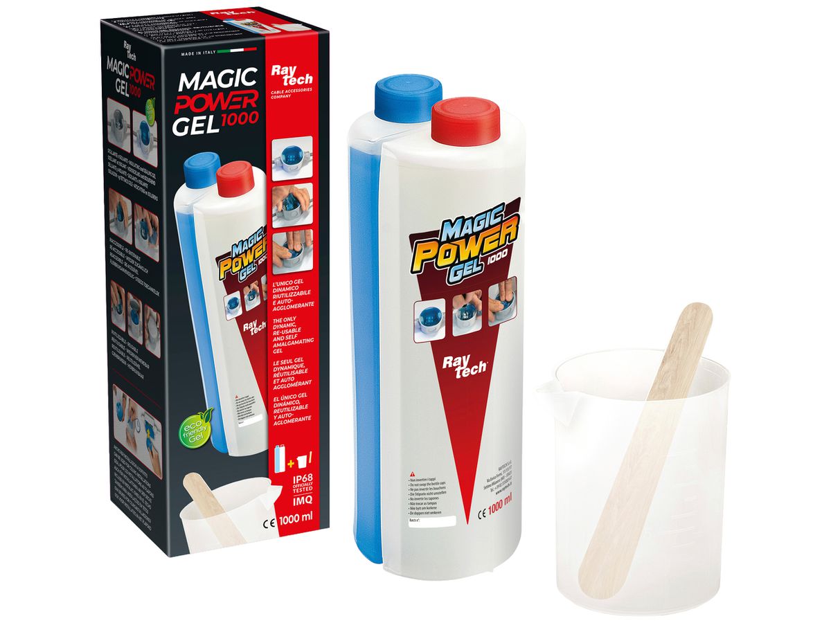 Isolierender Elastomer Raytech MAGIC POWER GEL 1L
