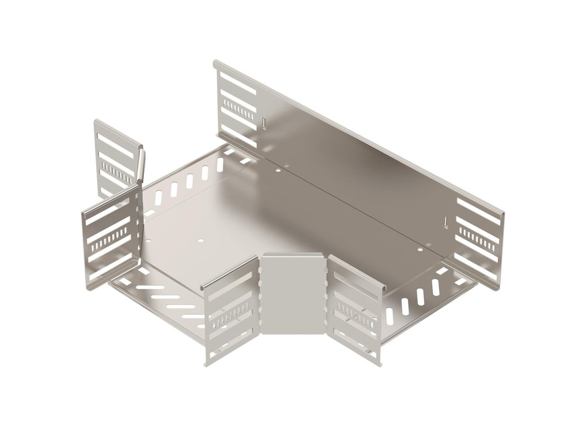 T-Stück BET RT 110×200mm Edelstahl A2 blank