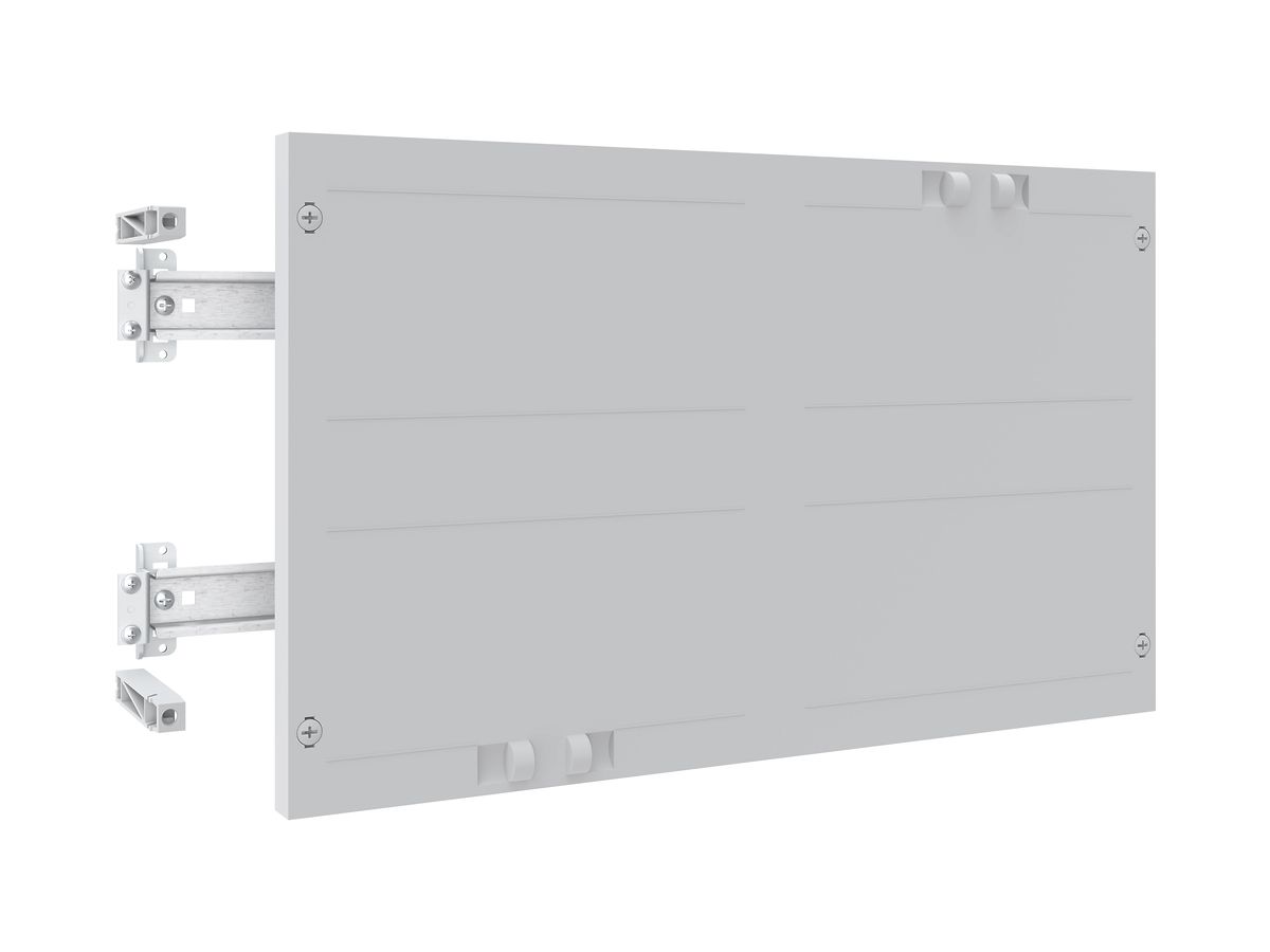 Modulbausatz SE Prisma XS, für Steuergeräte, 2 Felder, 2 Reihen, 500×300mm