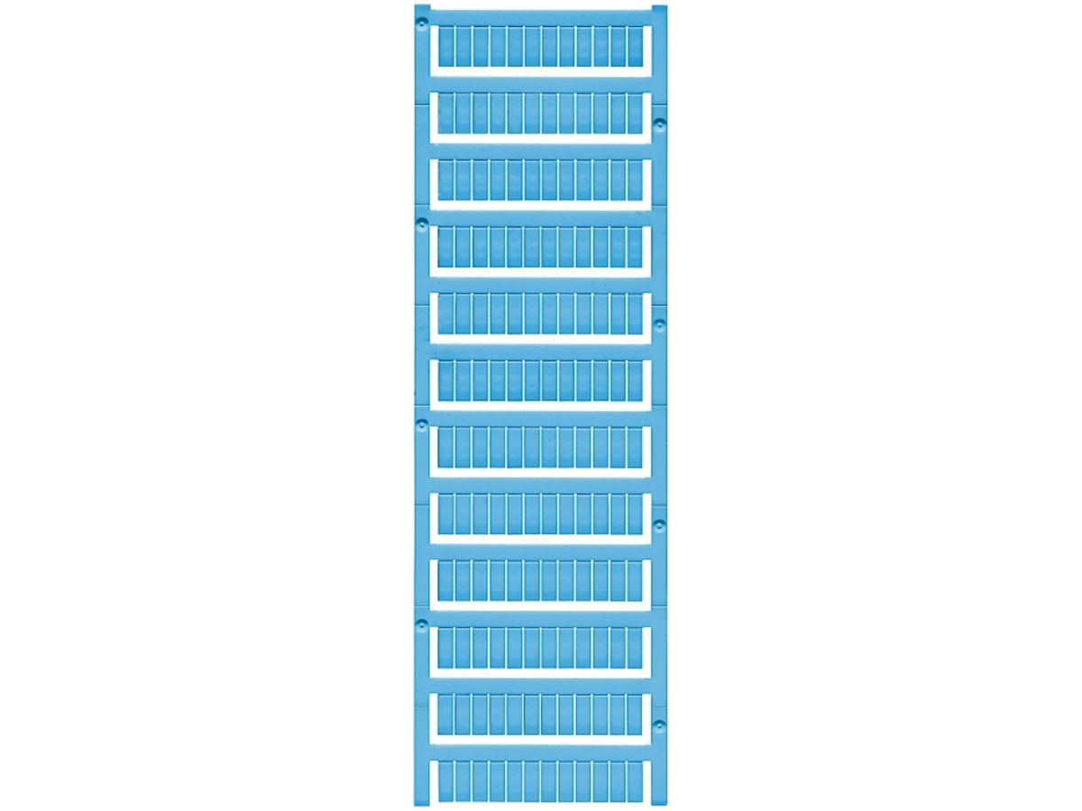 Klemmenmarkierer Weidmüller MultiCard WS 12×6mm PA66 blau