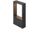 LED-Wegeleuchte SLV FLATT 10W 650lm 2700K IP65 360×180×60mm schwarz