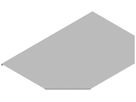 Deckel Lanz für T-Stück 600×110mm ZMA