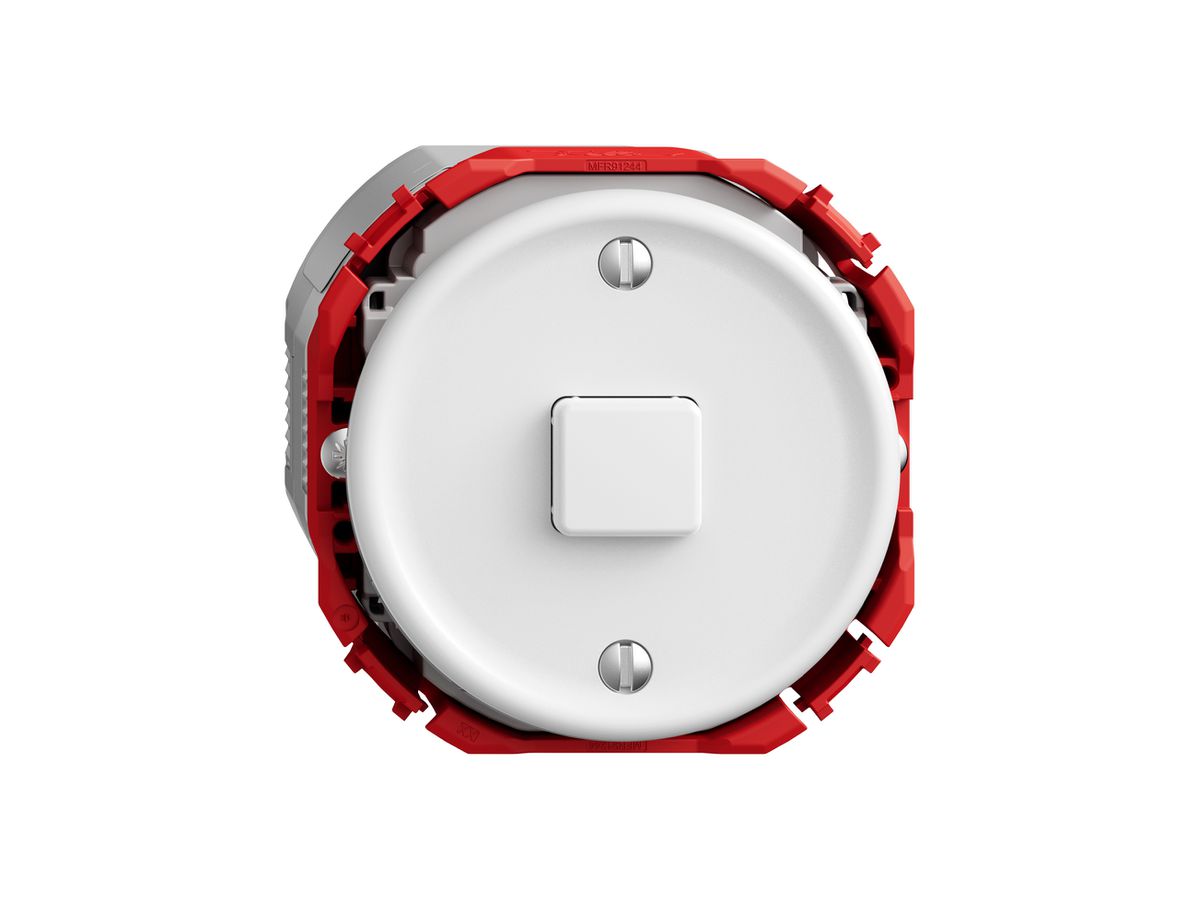 KNX-Taster RGB STANDARDdue SNAPFIX® 1×Taste m.Temperaturfüh.ws