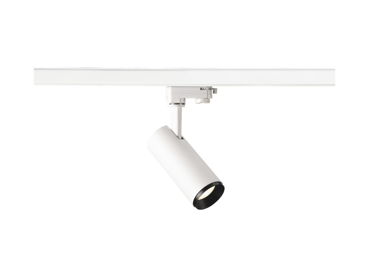 LED-Spot SLV 3~ NUMINOS S PHASE 11W 1100lm 4000K 60° Ø65×162mm weiss