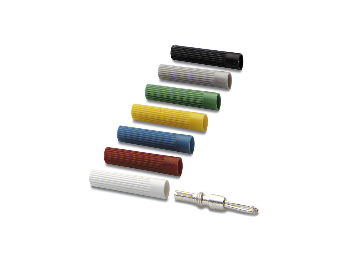 Isolierhülse zu Prüfstecker MPS 2.3mm grau