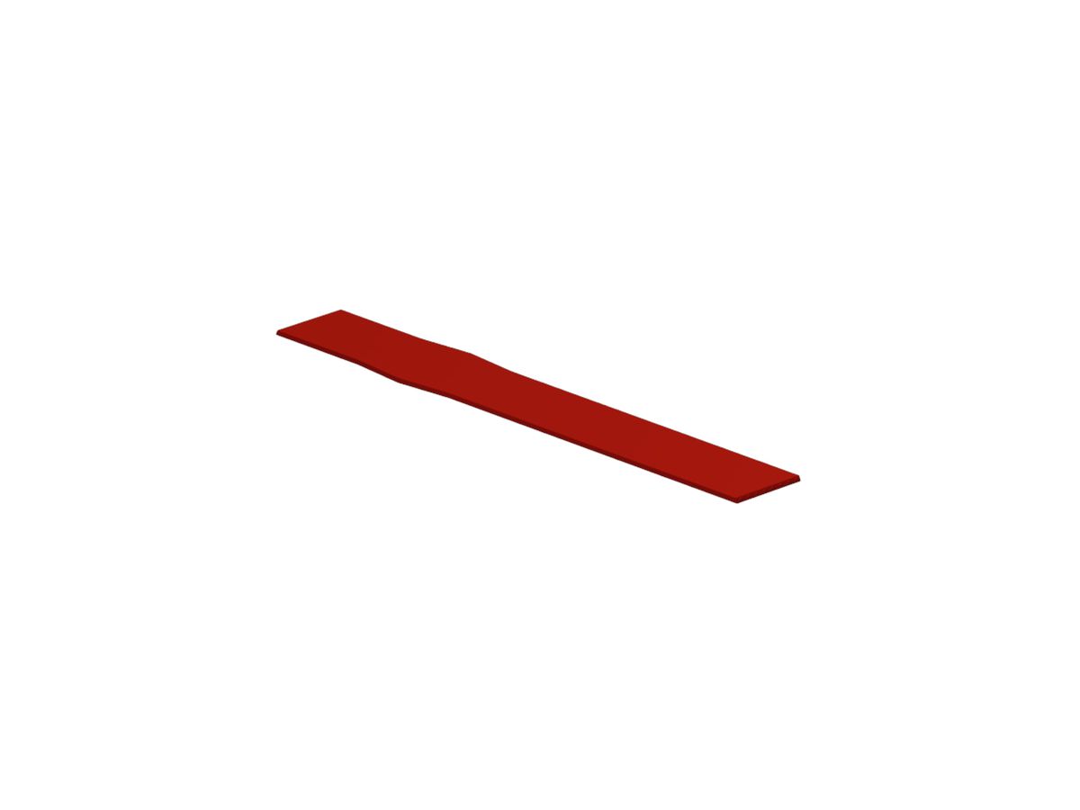 Einsteckschild Weidmüller TM MultiMark 30×4mm Polyester rot
