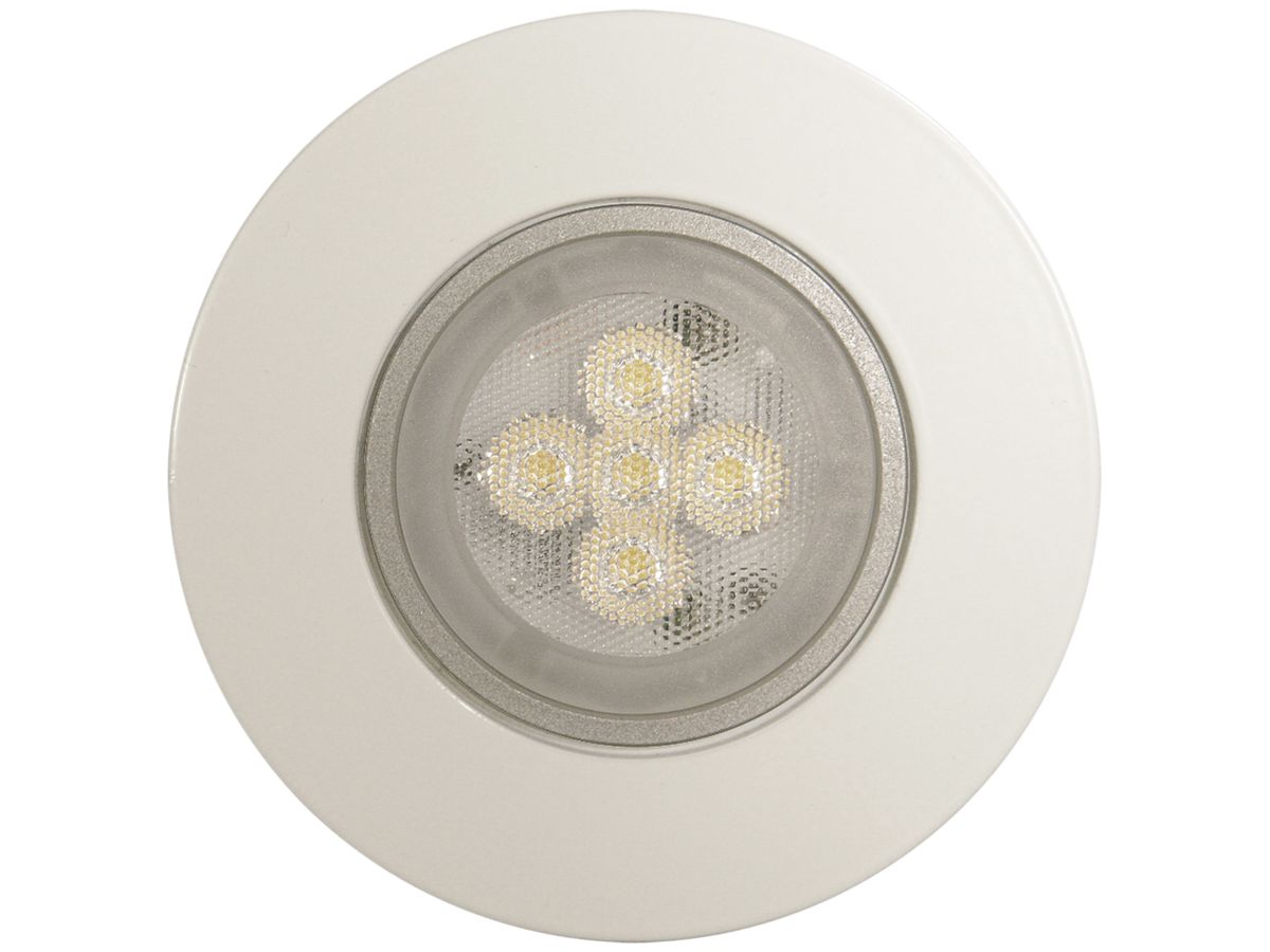 EB-LED-Leuchte Piccolo Lago GU10 230V ohne Leuchtmittel, weiss